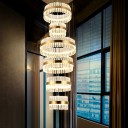 Loft Industry Modern - Bricky Cascade Chandelier